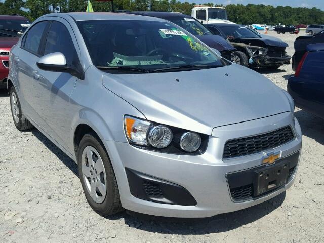 1G1JA5SH7F4141773 - 2015 CHEVROLET SONIC LS SILVER photo 1
