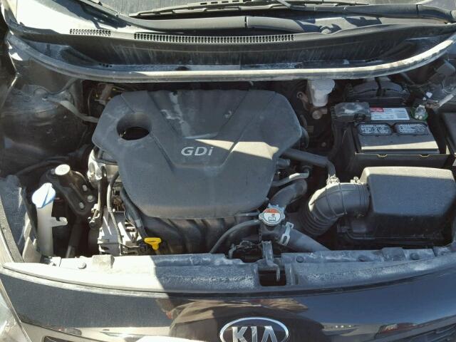 KNADM4A33F6425379 - 2015 KIA RIO LX Սև լուսանկար 7