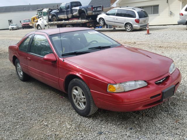 1FALP6248TH181405 - 1996 FORD THUNDERBIR RED photo 1