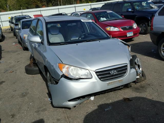 KMHDU46D67U073007 - 2007 HYUNDAI ELANTRA SILVER photo 1