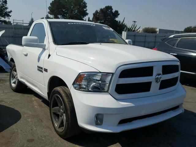 3C6JR6AT5EG183587 - 2014 RAM 1500 ST WHITE photo 1