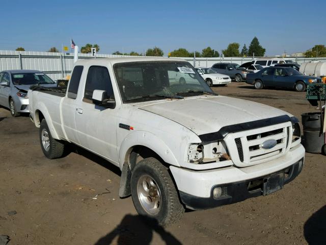 1FTYR44U76PA25359 - 2006 FORD RANGER SUP WHITE photo 1