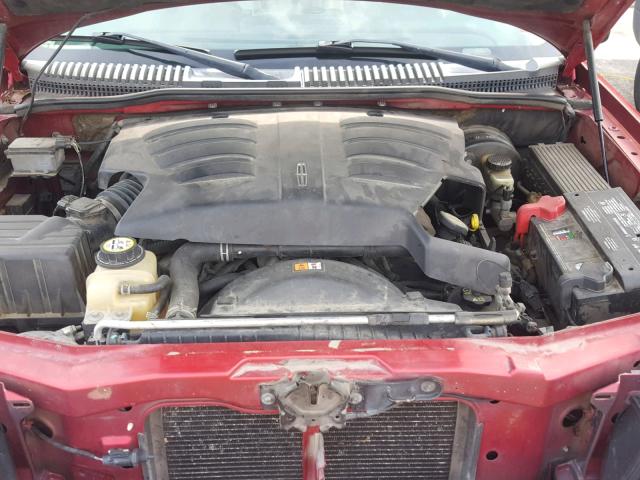 5LMEU78H93ZJ11555 - 2003 LINCOLN AVIATOR MAROON photo 7