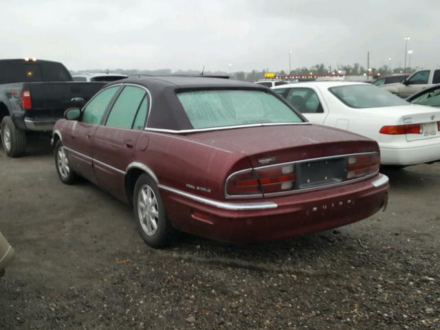 1G4CW54K524222397 - 2002 BUICK PARK AVENU MAROON photo 3