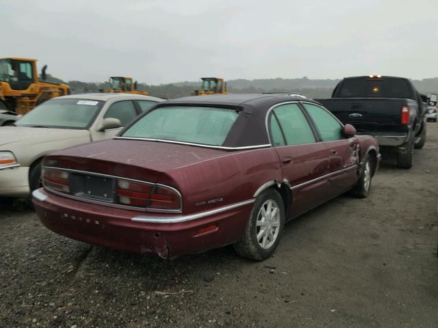 1G4CW54K524222397 - 2002 BUICK PARK AVENU MAROON photo 4