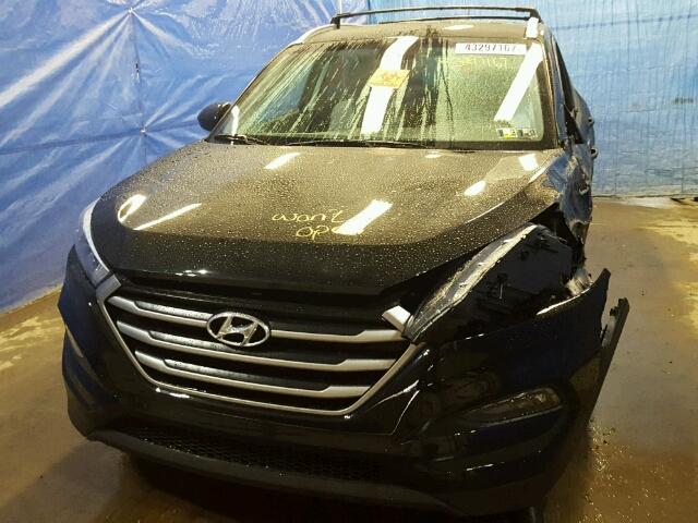 KM8J3CA43HU309959 - 2017 HYUNDAI TUCSON LIM BLACK photo 9