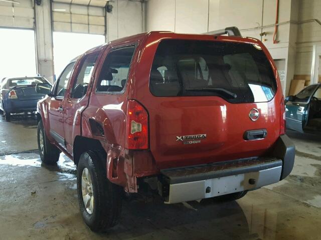 5N1AN0NW3BC500086 - 2011 NISSAN XTERRA 4.0 RED photo 3