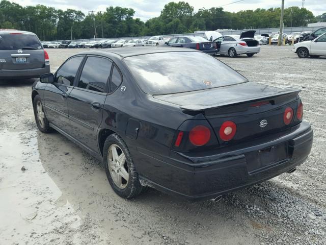 2G1WP551149238206 - 2004 CHEVROLET IMPALA SS BLACK photo 3