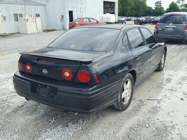 2G1WP551149238206 - 2004 CHEVROLET IMPALA SS BLACK photo 4