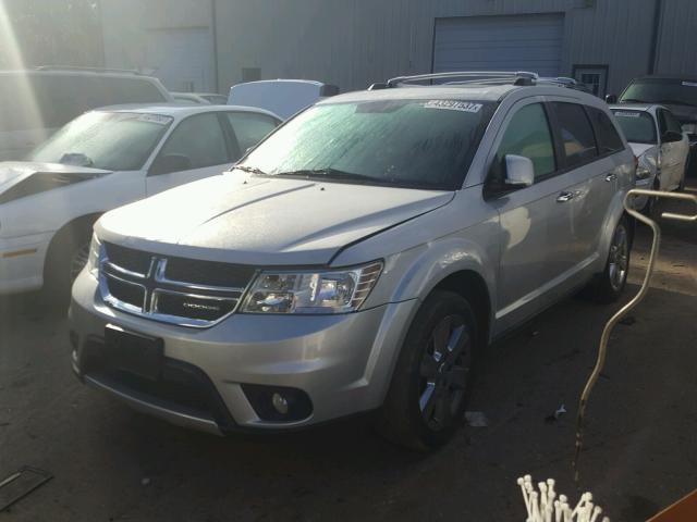 3C4PDDDG6CT152034 - 2012 DODGE JOURNEY SILVER photo 2