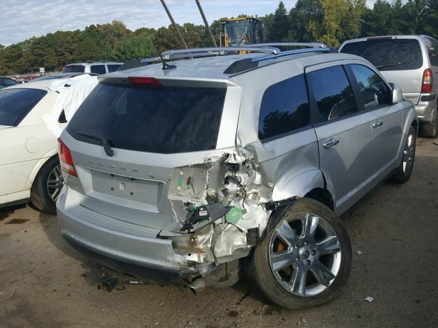 3C4PDDDG6CT152034 - 2012 DODGE JOURNEY SILVER photo 4