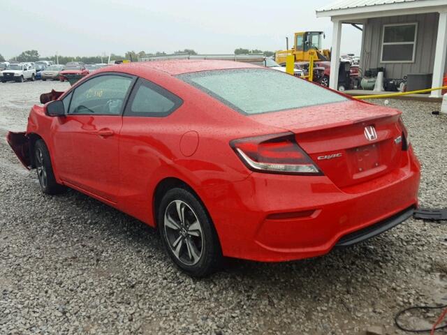 2HGFG3B85FH507217 - 2015 HONDA CIVIC EX RED photo 3