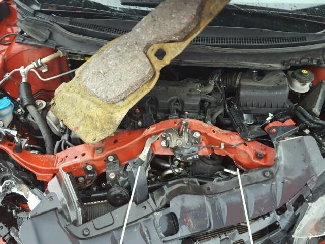 2HGFG3B85FH507217 - 2015 HONDA CIVIC EX RED photo 7