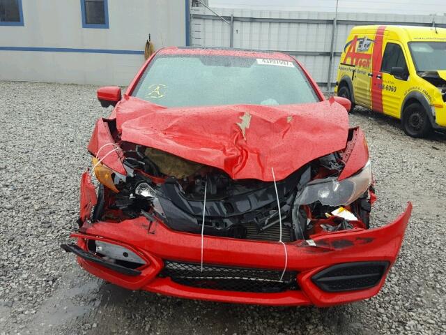 2HGFG3B85FH507217 - 2015 HONDA CIVIC EX RED photo 9