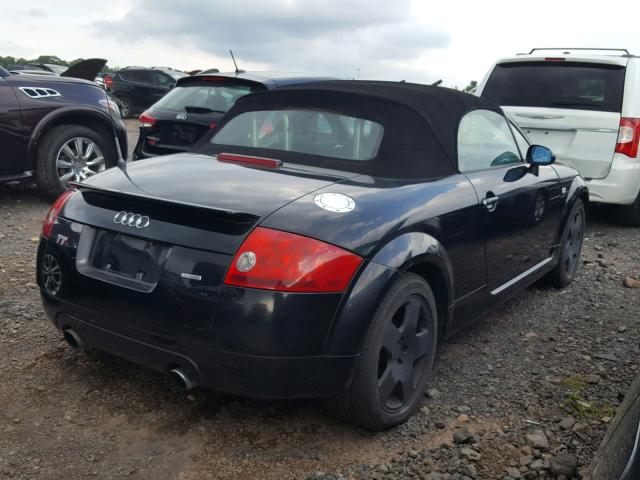 TRUUT28N011008122 - 2001 AUDI TT QUATTRO BLACK photo 4