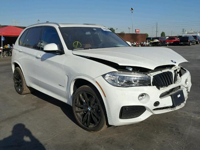 5UXKR2C32H0X06624 - 2017 BMW X5 SDRIVE3 WHITE photo 1