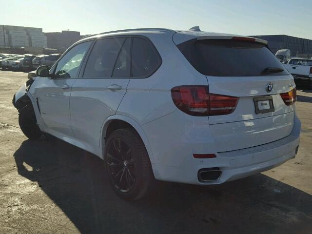5UXKR2C32H0X06624 - 2017 BMW X5 SDRIVE3 WHITE photo 3