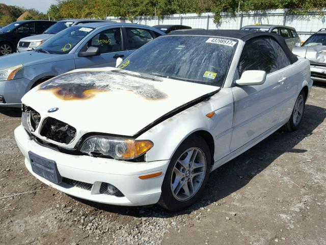 WBABW33494PL31161 - 2004 BMW 325 CI WHITE photo 2