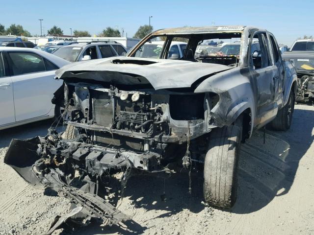 3TMAZ5CN2GM010129 - 2016 TOYOTA TACOMA DOU BURN photo 2