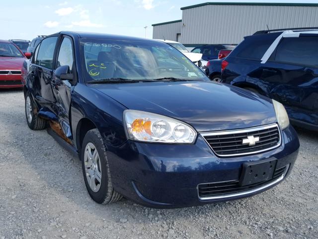 1G1ZS58F37F208767 - 2007 CHEVROLET MALIBU LS BLUE photo 1