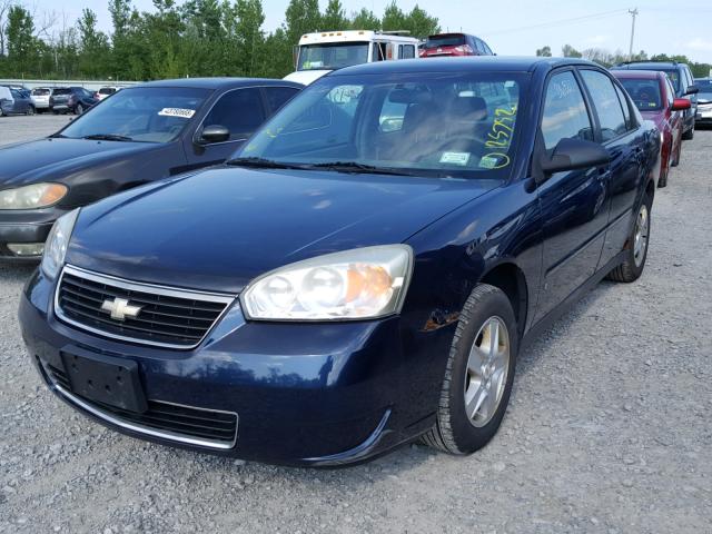 1G1ZS58F37F208767 - 2007 CHEVROLET MALIBU LS BLUE photo 2