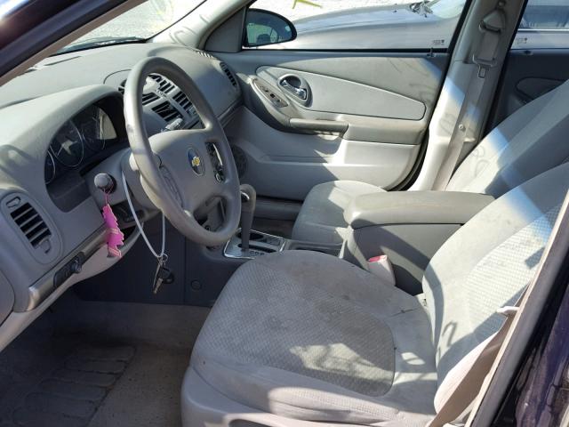 1G1ZS58F37F208767 - 2007 CHEVROLET MALIBU LS BLUE photo 5