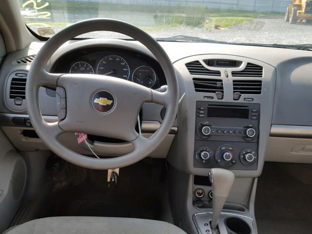 1G1ZS58F37F208767 - 2007 CHEVROLET MALIBU LS BLUE photo 9