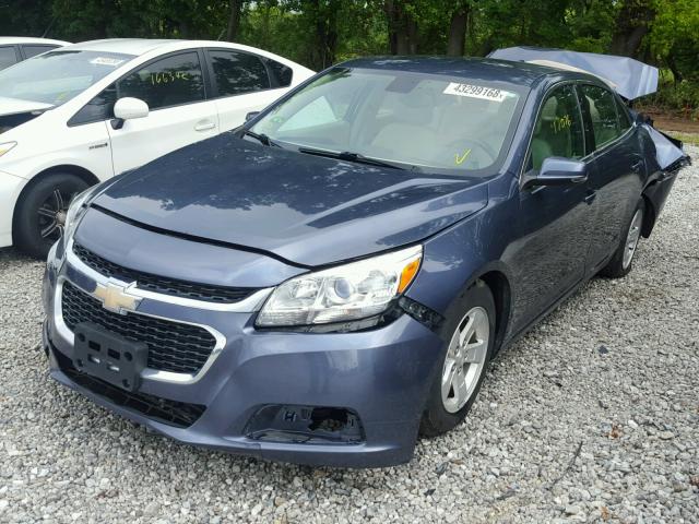 1G11C5SL7EF204744 - 2014 CHEVROLET MALIBU 1LT BLUE photo 2