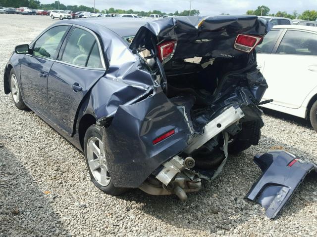 1G11C5SL7EF204744 - 2014 CHEVROLET MALIBU 1LT BLUE photo 3