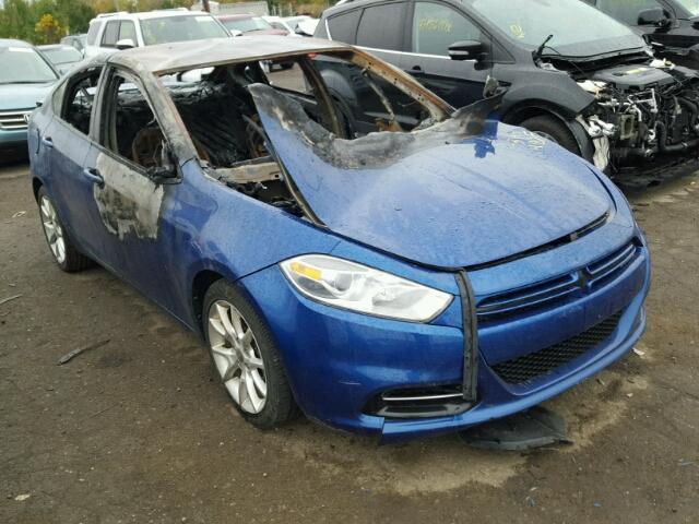 1C3CDFBA4DD709480 - 2013 DODGE DART BLUE photo 1