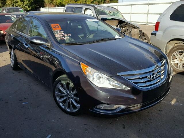 5NPEC4AC4DH773110 - 2013 HYUNDAI SONATA SE BLUE photo 1