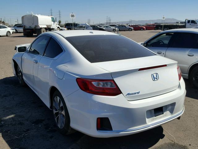 1HGCT1B84EA001362 - 2014 HONDA ACCORD EXL WHITE photo 3