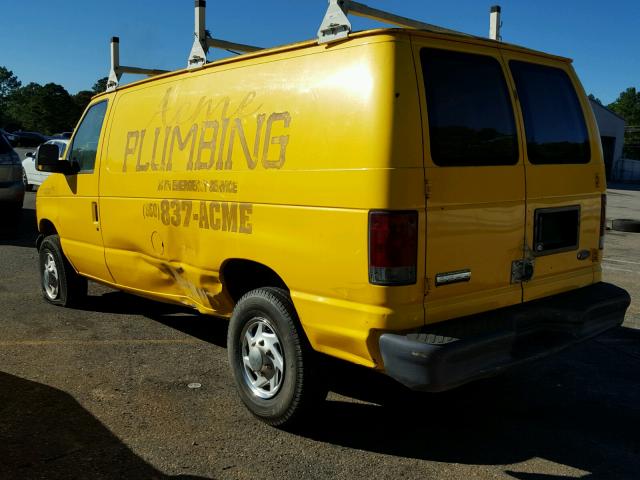 1FTSE34L16HA71685 - 2006 FORD ECONOLINE YELLOW photo 3