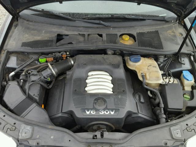 WVWRH63B71E150403 - 2001 VOLKSWAGEN PASSAT GLX BLUE photo 7