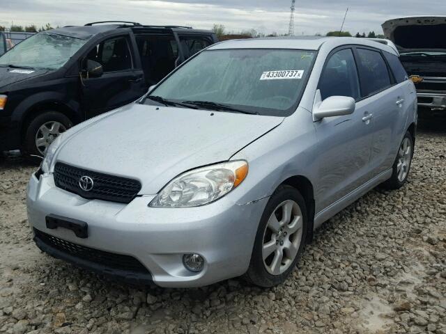 2T1KR32E27C681433 - 2007 TOYOTA COROLLA MA SILVER photo 2