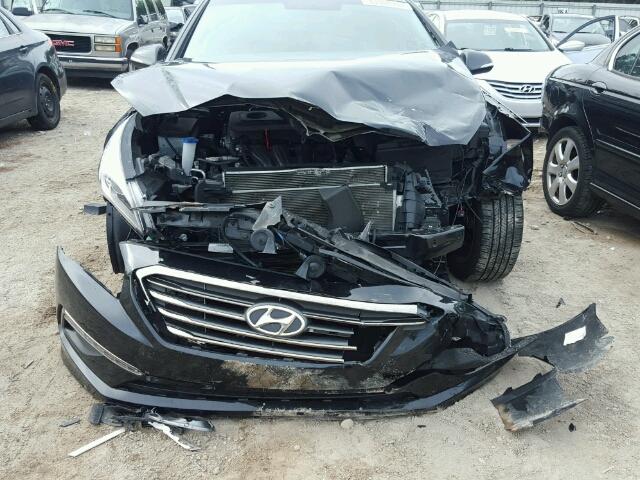 5NPE34AF4FH203198 - 2015 HYUNDAI SONATA SPO BLACK photo 9