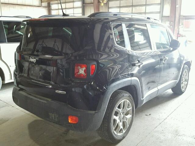 ZACCJABTXFPC32986 - 2015 JEEP RENEGADE BLACK photo 4