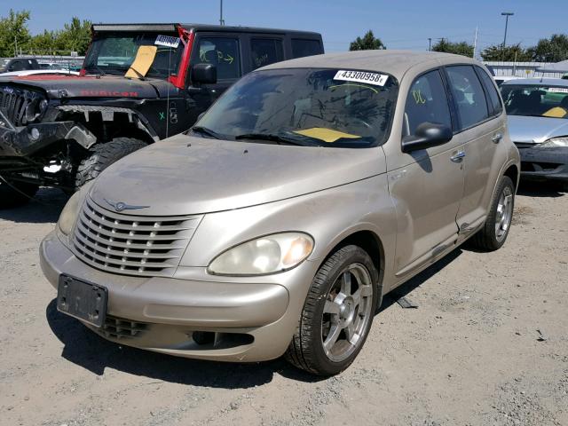 3C4FY58B15T549707 - 2005 CHRYSLER PT CRUISER TAN photo 2