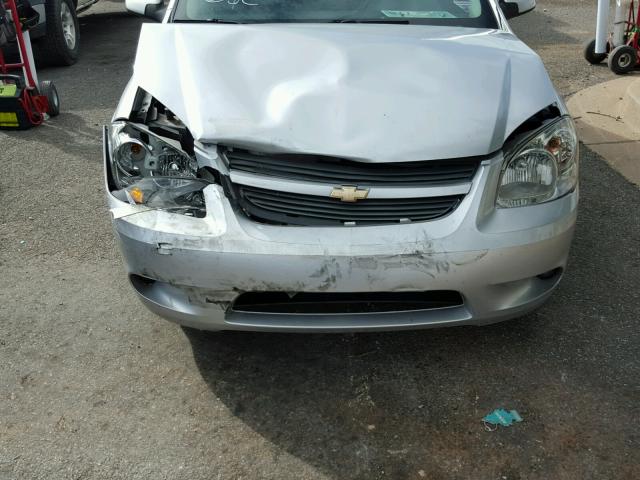 1G1AF5F59A7199375 - 2010 CHEVROLET COBALT 2LT SILVER photo 7