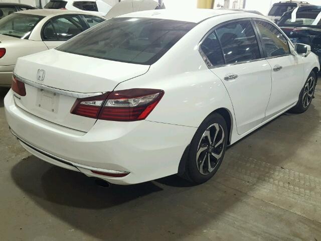 1HGCR2F84GA177605 - 2016 HONDA ACCORD EXL WHITE photo 4