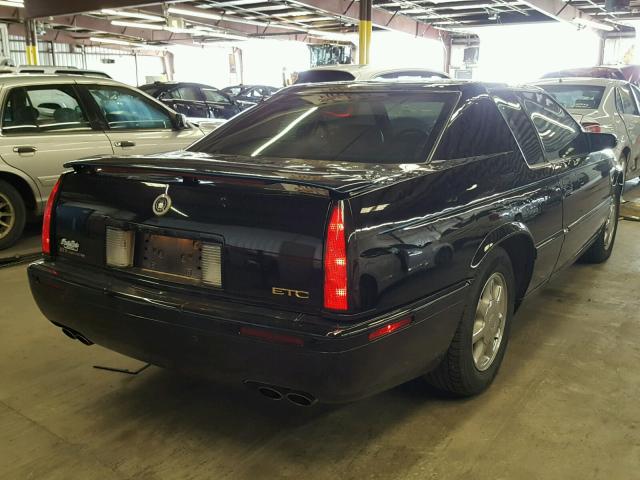 1G6ET12902B101502 - 2002 CADILLAC ELDORADO T BLACK photo 4