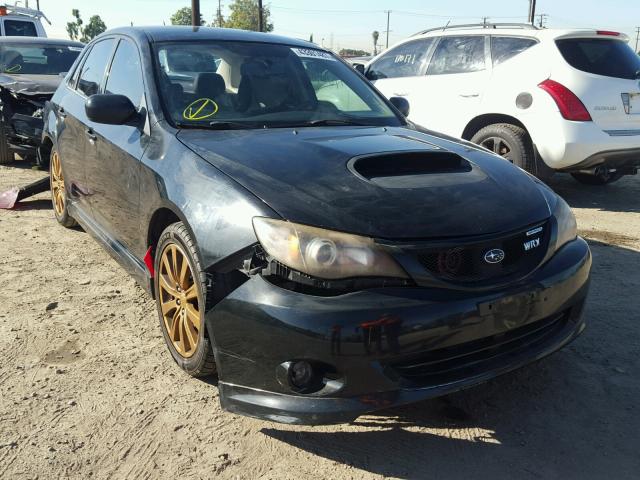 JF1GE75678G515530 - 2008 SUBARU IMPREZA WR BLACK photo 1