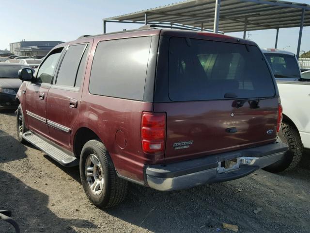 1FMRU1561YLB29787 - 2000 FORD EXPEDITION BURGUNDY photo 3