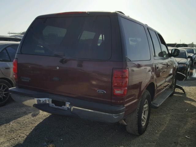 1FMRU1561YLB29787 - 2000 FORD EXPEDITION BURGUNDY photo 4