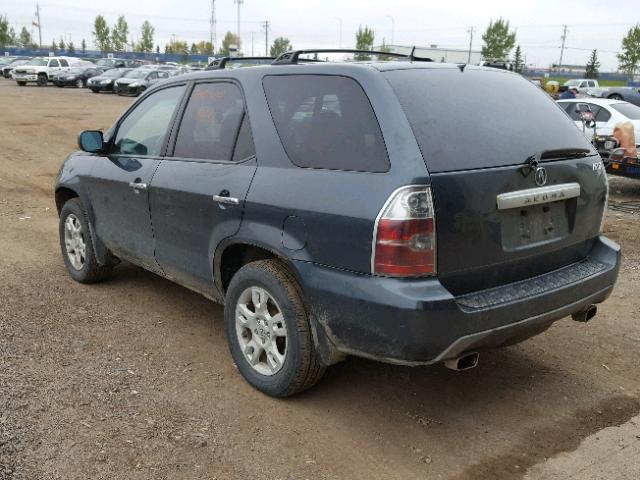 2HNYD18915H544343 - 2005 ACURA MDX TOURIN BLUE photo 3