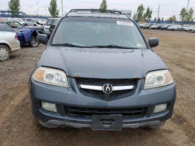 2HNYD18915H544343 - 2005 ACURA MDX TOURIN BLUE photo 9