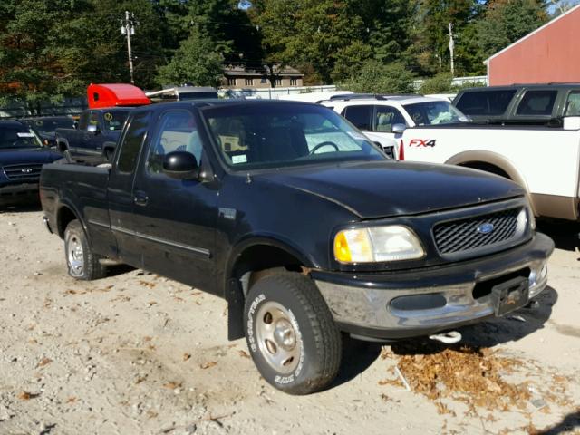 1FTDX18W0VNC57892 - 1997 FORD F150 BLACK photo 1