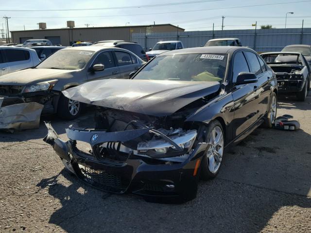 WBA3A5C5XFF606570 - 2015 BMW 328 BLACK photo 2