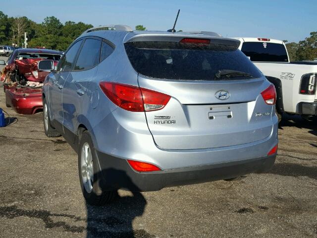 KM8JU3AC3BU300934 - 2011 HYUNDAI TUCSON GLS BLUE photo 3