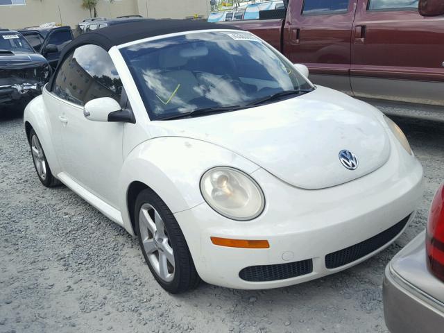 3VWFF31Y67M413494 - 2007 VOLKSWAGEN NEW BEETLE თეთრი ფოტო 1